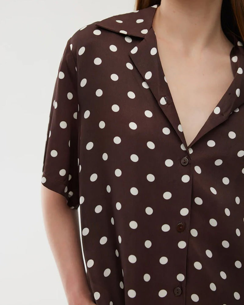 Find Yara Shirt Dotty - Kinney at Bungalow Trading Co.