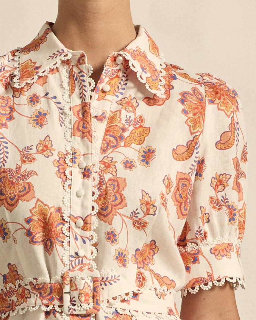 Yearn Dress Orchard Botanic