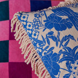Find Alexa Print Cushion Lapis - Sage & Clare at Bungalow Trading Co.