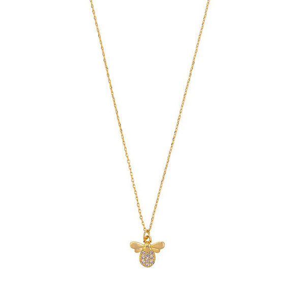 Find Bee Mine Necklace Gold - Tiger Tree at Bungalow Trading Co.