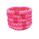 Find Beeyoo Hairbands Neon Pink Set of 5 - Beeyoo at Bungalow Trading Co.