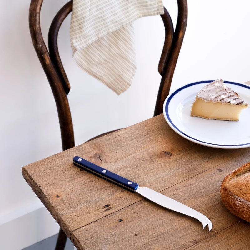Find Bistrot Cheese Knife Navy Blue - Sabre at Bungalow Trading Co.