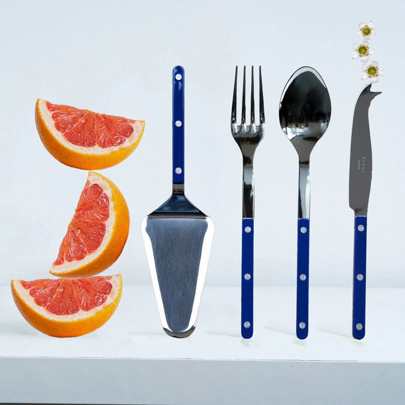 Find Bistrot Cheese Knife Navy Blue - Sabre at Bungalow Trading Co.