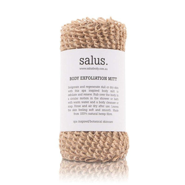 Find Body Exfoliation Mitt - Salus at Bungalow Trading Co.