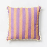 Find Bold Stripe Lilac Peach Cushion 60cm - Bonnie & Neil at Bungalow Trading Co.