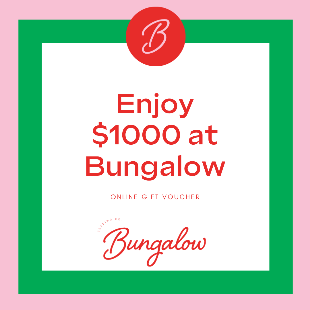 Find Bungalow Online Gift Voucher - Bungalow Trading Co. at Bungalow Trading Co.