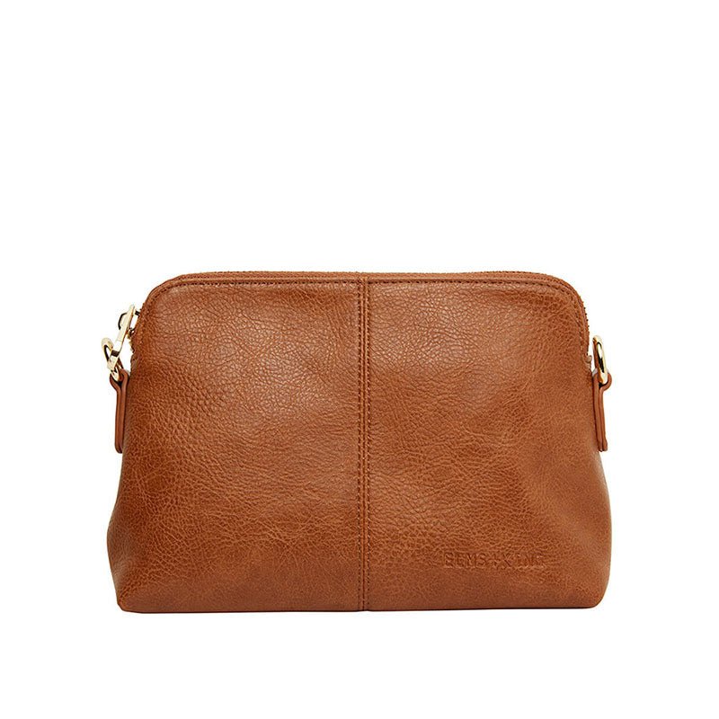 Find Burbank Crossbody Bag Tan Pebble - Elms + King at Bungalow Trading Co.