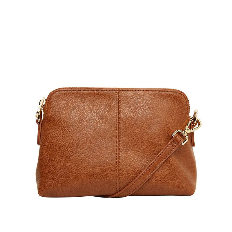 Find Burbank Crossbody Bag Tan Pebble - Elms + King at Bungalow Trading Co.