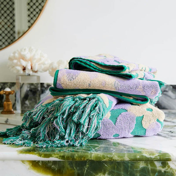 Find Bush Daisy Terry Hand Towel - Kip & Co at Bungalow Trading Co.