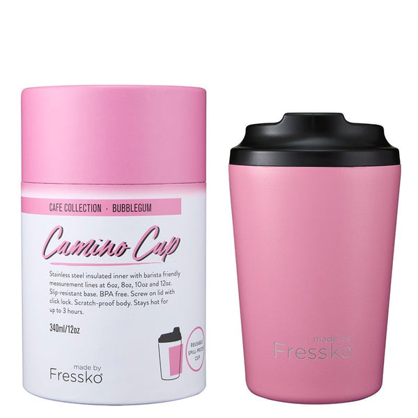 Find Camino Coffee Cup Bubblegum 340ml - FRESSKO at Bungalow Trading Co.