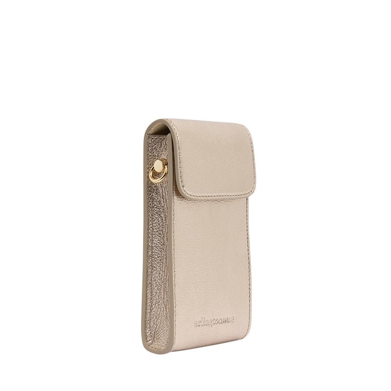 Find Celeste Phone Bag Gold - Arlington Milne at Bungalow Trading Co.