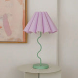 Find Cora Table Lamp Lilac/Pastel Green - Paola & Joy at Bungalow Trading Co.