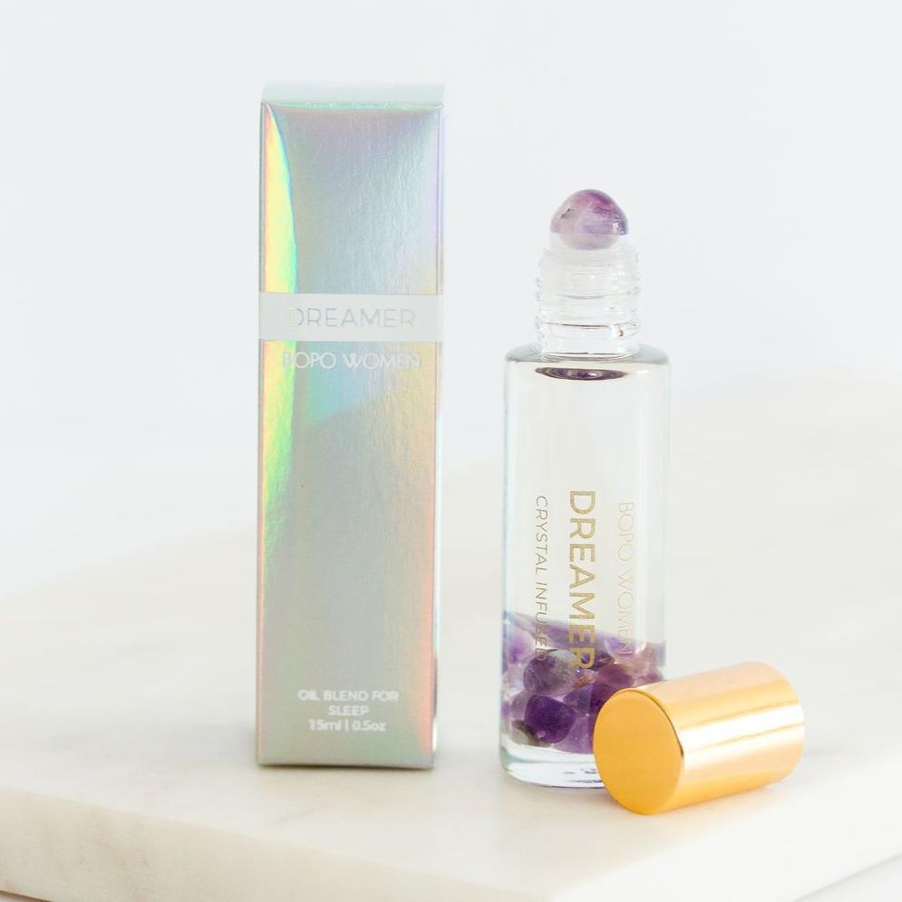 Find Dreamer Crystal Perfume Roller - BOPO Women at Bungalow Trading Co.