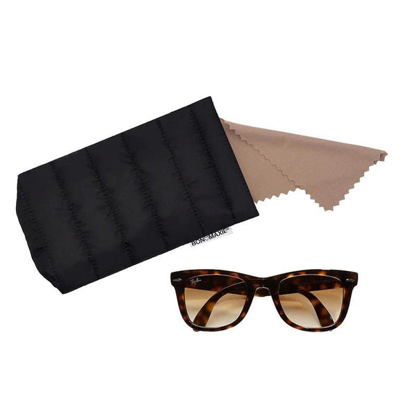 Find Easy-Squeezy Glasses Case Black - Bon Maxie at Bungalow Trading Co.