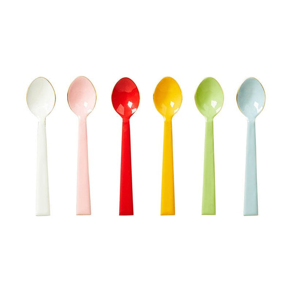 Find Enamel Teaspoon Red - Bonnie & Neil at Bungalow Trading Co.