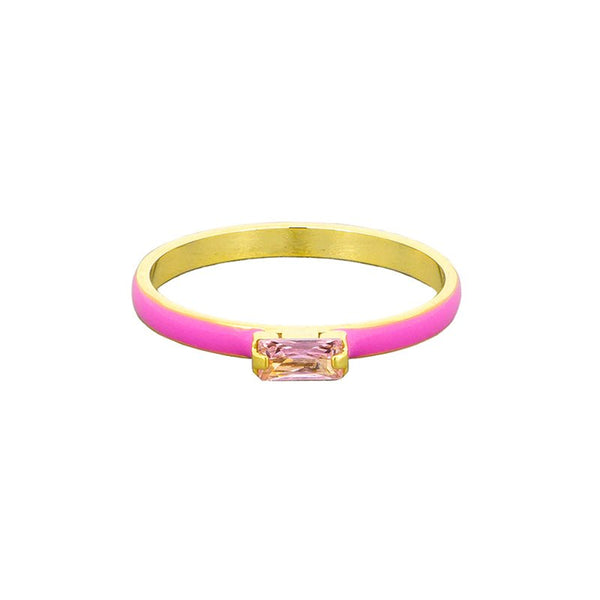 Find Juni Ring Pink - Tiger Tree at Bungalow Trading Co.