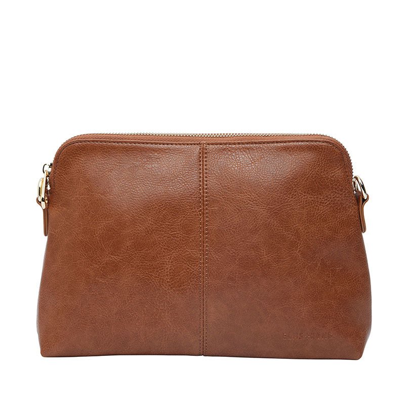 Find Large Burbank Crossbody Bag Tan Pebble - Elms + King at Bungalow Trading Co.