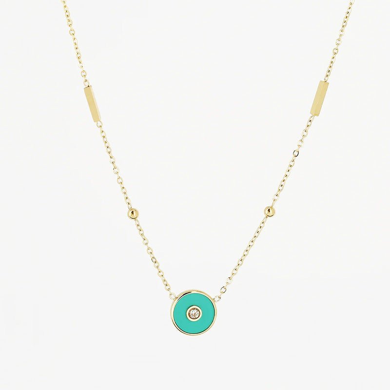 Find Liz Necklace Turquoise - Zag Bijoux at Bungalow Trading Co.