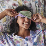 Find Meadow Velvet Eye Mask - Kip & Co at Bungalow Trading Co.