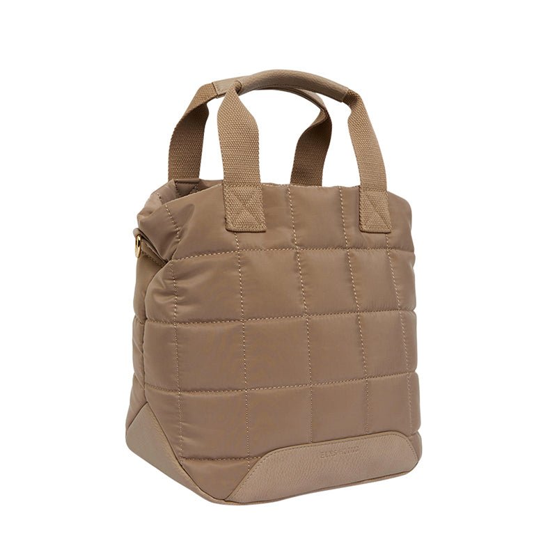 Find Mini Santa Monica Bag Taupe - Elms + King at Bungalow Trading Co.
