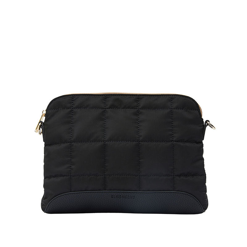 Find Mini Soho Bag Black/Oyster - Elms + King at Bungalow Trading Co.