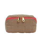 Find Mini Washbag Taupe - Elms + King at Bungalow Trading Co.