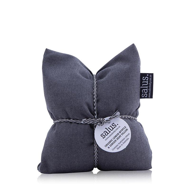 Find Organic Lemon Myrtle & Ginger Heat Pillow (Grey) - Salus at Bungalow Trading Co.