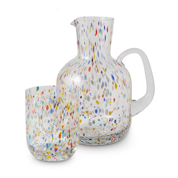 Find Party Speckle Carafe & Glass - Kip & Co at Bungalow Trading Co.