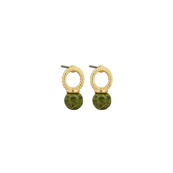 Find Porta Bell Green Earrings - Tiger Tree at Bungalow Trading Co.