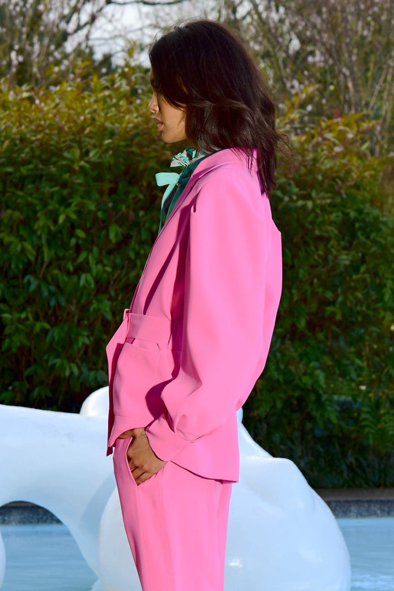 Find Power Move Jacket Pink - Coop by Trelise Cooper at Bungalow Trading Co.