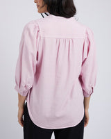 Find Rowan Shirt Pink - Elm at Bungalow Trading Co.