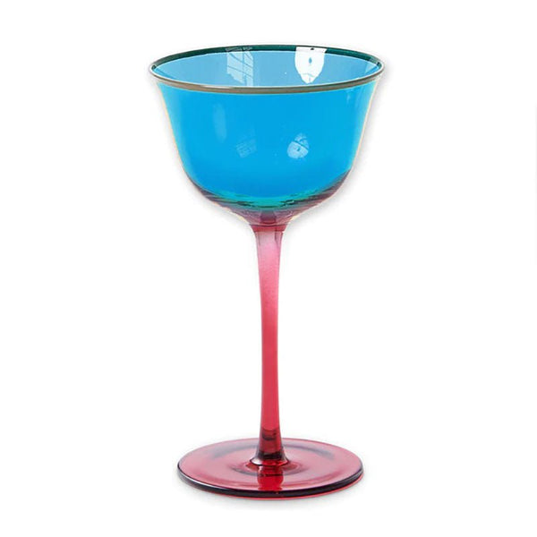 Find Sapphire Delight Mini Coupe Glass Set of 2 - Kip & Co at Bungalow Trading Co.