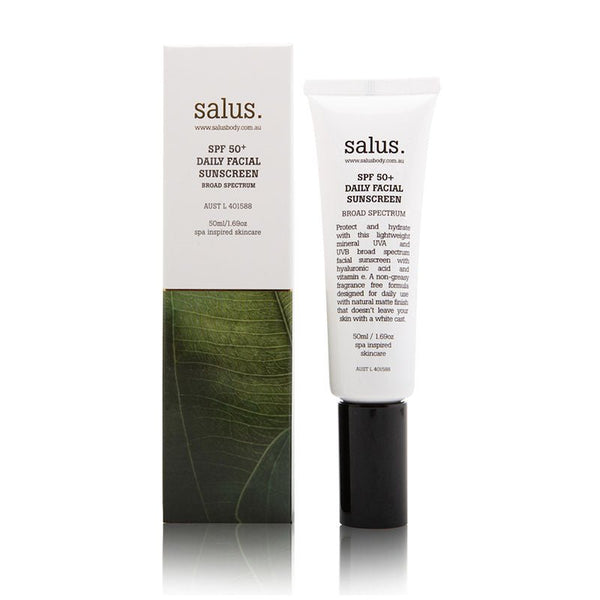 Find SPF50+ Daily Facial Sunscreen - Salus at Bungalow Trading Co.