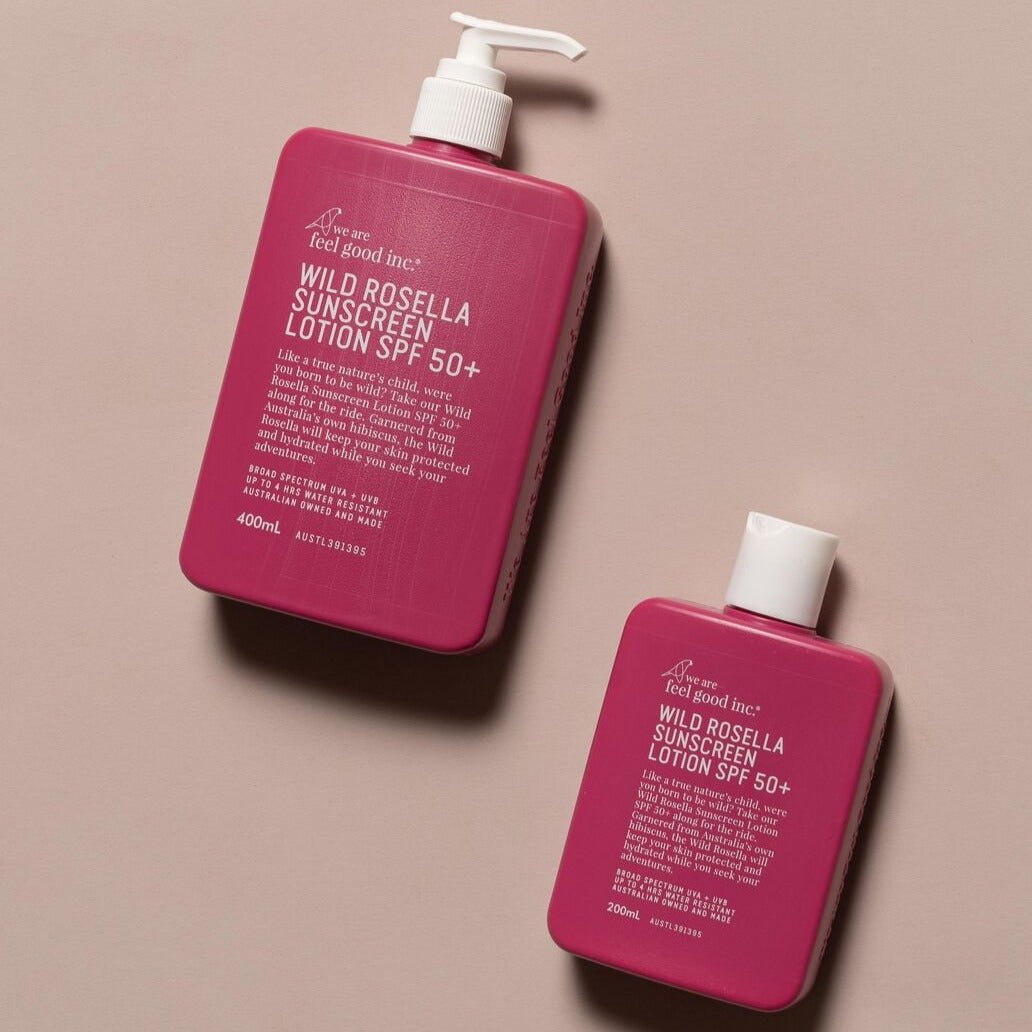 Find Wild Rosella Sunscreen SPF50+ 400ml - We Are Feel Good Inc. at Bungalow Trading Co.
