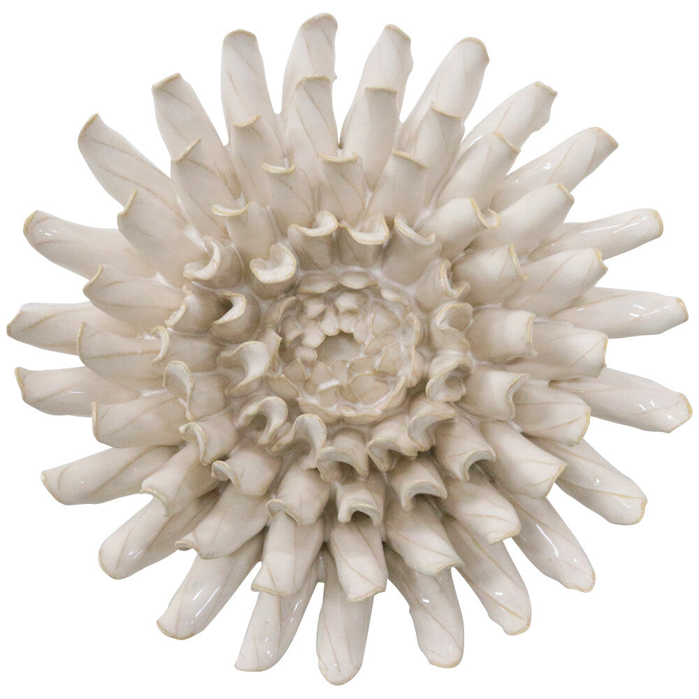 Ceramic Flower White