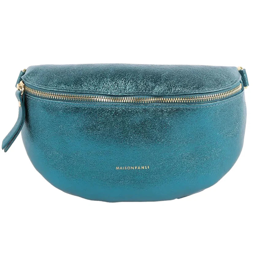 Bum Bag Metallic Emerald