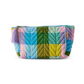 Sorbet Tartan Velvet Toiletry Bag