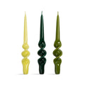 Candle Set of 3 Alpha Greens