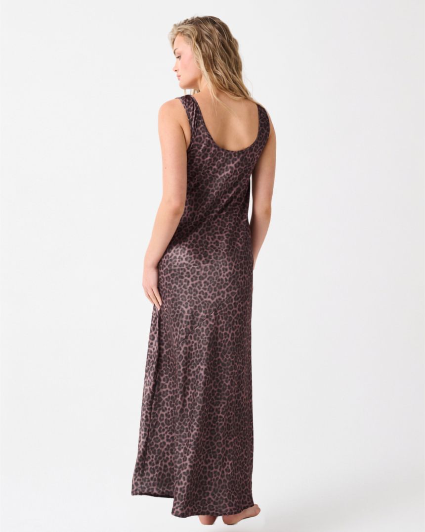 Sylvie Slip Chocolate Leopard