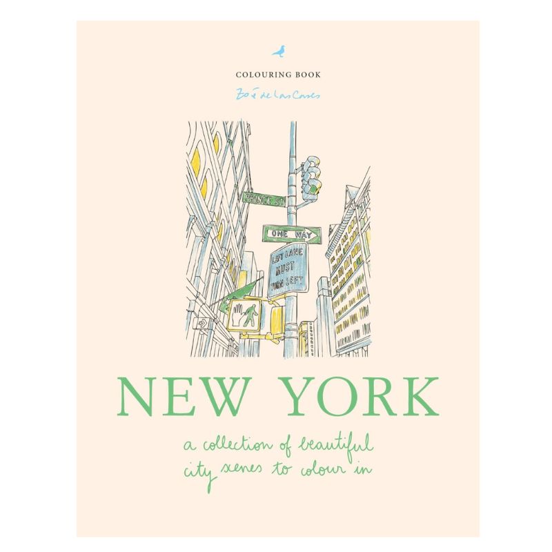 New York Colouring Book Zoe De Las Cases