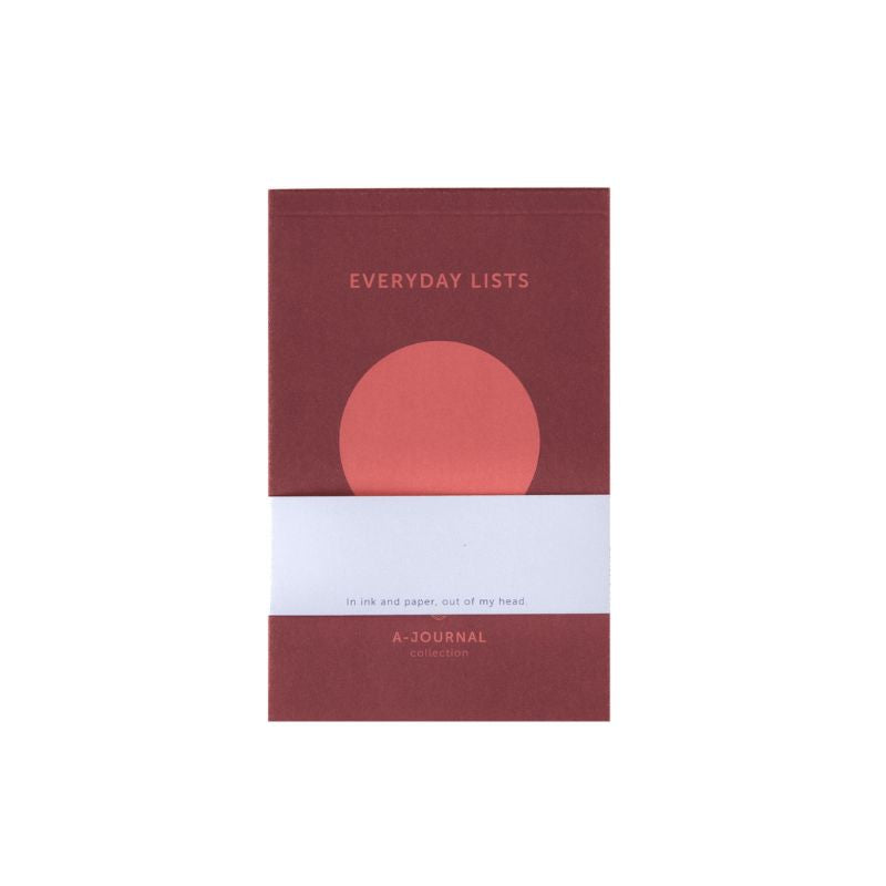 Notepad Circle Coral