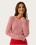 Aspyn Top Ruby Stripe