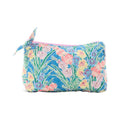 Anna Spiro Gladiolus Quilted Cotton Toiletry Purse