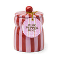 Cabana Red/Pink Pink Peppermint Candle with Lid