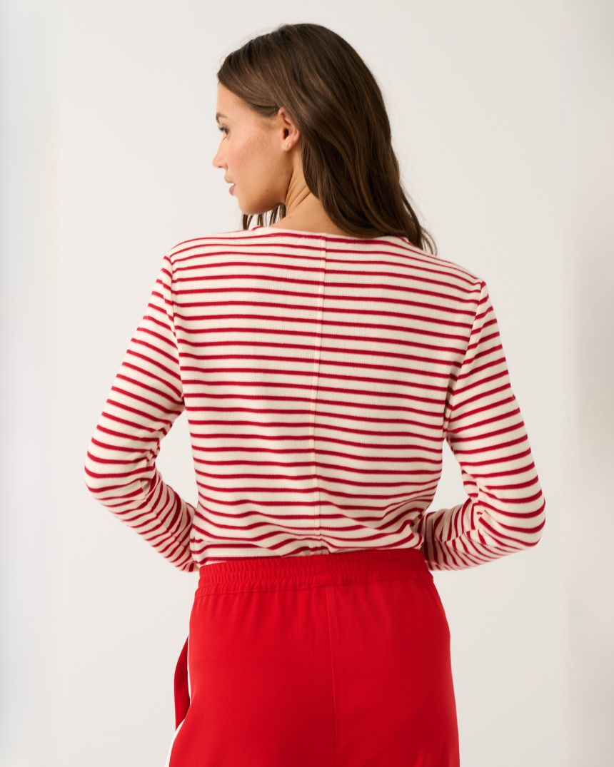 Aspyn Top Ruby Stripe