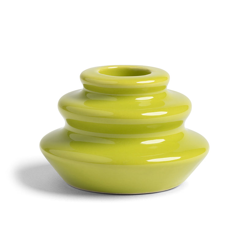 Candle Holder Chartreuse