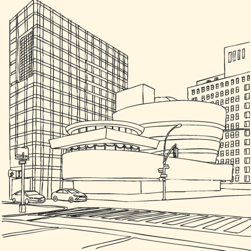 New York Colouring Book Zoe De Las Cases