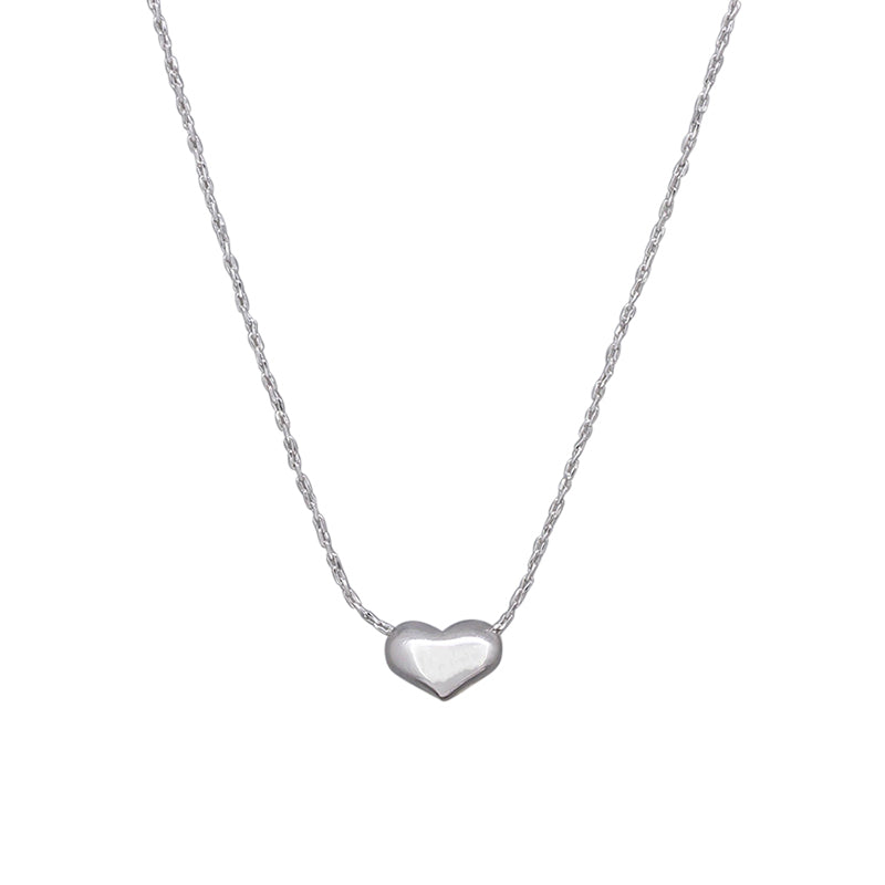 Little Heart Necklace Silver
