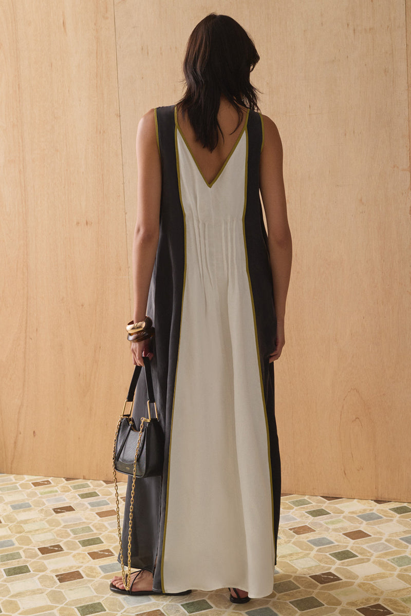 Azura Dress Onyx + Pearl