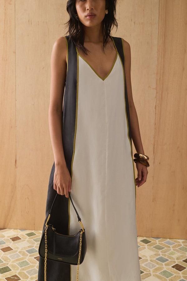 Azura Dress Onyx + Pearl